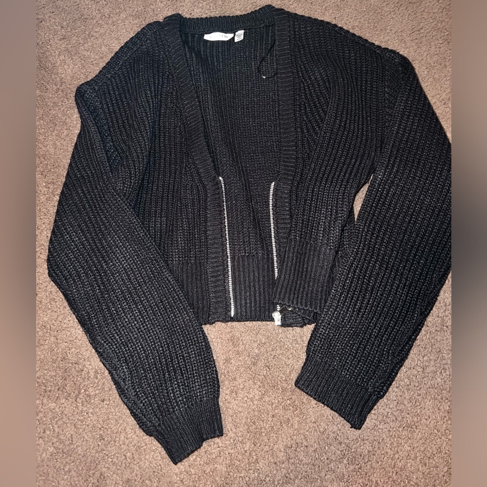 Black Knit Sweater - CLOTH by Design